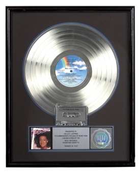 Patti LaBelle Recording Industry Of America(RIAA) Sales Award